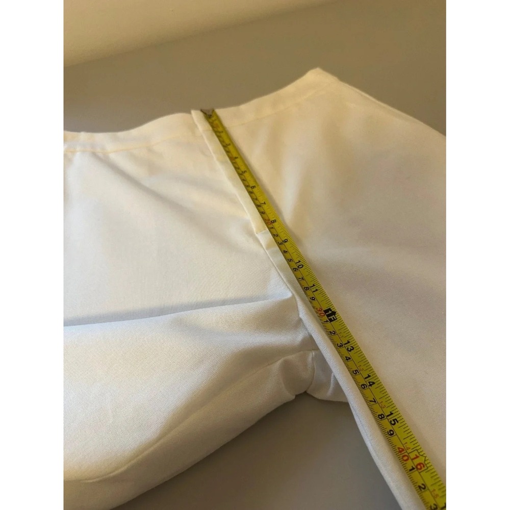 NWT Able White Linen and Cotton Wide Leg High Rise Pants | Size Medium - Picture 9 of 11